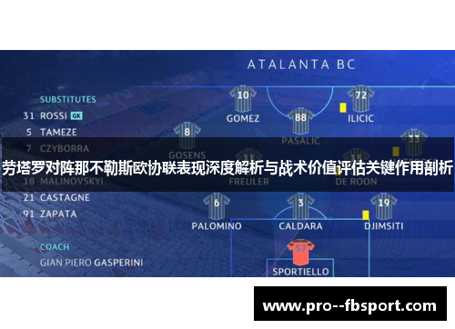 劳塔罗对阵那不勒斯欧协联表现深度解析与战术价值评估关键作用剖析 劳塔罗对阵那不勒斯欧协联表现深度解析与战术价值评估关键作用剖析